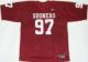 NCAA カレッジグッズ NIKE レプリカフットボールジャージ#97(エンジ)/Oklahoma Sooners(オクラホマ大学 スーナーズ)