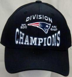NFL グッズ 2011 AFC EAST Division Champions Official Locker Room CAP(BLACK)/New England Patriots(ニューイングランド ペイトリオッツ)