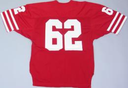 サンフランシスコ・フォーティーナイナース グッズ ラッセル 80's-90's ヴィンテージ オーセンティックジャージ(赤)#62 / San Francisco 49ers