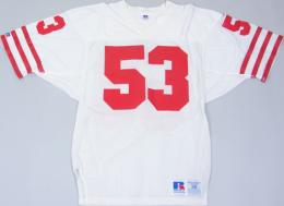 サンフランシスコ・フォーティーナイナース グッズ ラッセル 80's-90's ヴィンテージ オーセンティックジャージ(白)#53 / San Francisco 49ers