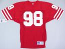 サンフランシスコ・フォーティーナイナース グッズ ラッセル 80's-90's ヴィンテージ オーセンティックジャージ(赤)#98 / San Francisco 49ers