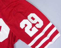 サンフランシスコ・フォーティーナイナース グッズ ラッセル 80's-90's ヴィンテージ オーセンティックジャージ(赤)#29 / San Francisco 49ers