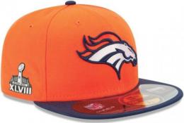 デンバー ブロンコス グッズ ニューエラ 第48回スーパーボウル オンフィールド 59FIFTY Fitted CAP / Denver Broncos