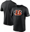 シンシナティ ベンガルズ グッズ ナイキ エッセンシャル ドライフィットTシャツ (黒) / Cincinnati Bengals