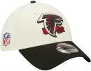 アトランタ ファルコンズ ニューエラ NFL '2022 サイドライン ホーム ツートン 39 Thirty FLEX CAP(白/黒)/ Atlanta Falcons