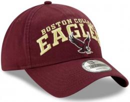 ボストン カレッジ イーグルス グッズ ニューエラ アーチオーバーロゴ 9TWENTYスラウチ キャップ (マルーン)/ Boston College Eagles