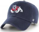 フレズノステイト ブルドッグス '47BRAND ( フォーティーセブンブランド ) NCAA レガシー クリーンアップ スラウチ CAP (紺)/ Fresno State Bulldogs