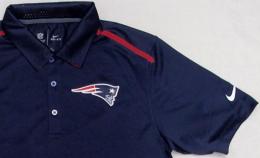 NIKE ナイキ'2014 サイドライン エリートコーチズ ポロシャツ (ドライフィット版) (紺)/New England Patriots ( ニューイングランド ペイトリオッツ )