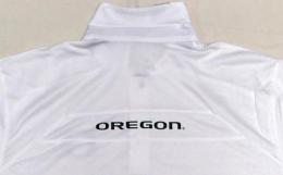 オレゴン・ダックス グッズ ナイキ '2013 サイドライン コーチズ ポロシャツ (ドライフィット版) (白)/ Oregon Ducks