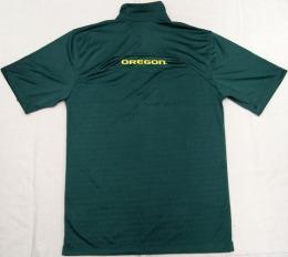 オレゴン・ダックス グッズ ナイキ '2013 サイドライン コーチズ ポロシャツ (ドライフィット版) (緑)/ Oregon Ducks