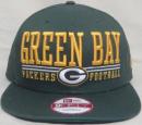 NFL グッズ NewEra / New Era ( ニューエラ ) " NFL Lateral 9FIFTY Snapback Cap "(緑)/GreenBay Packers(グリンベイ パッカーズ)
