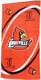 ルイビル カーディナルス グッズ マッカーサー TEAMビーチタオル / Louisville Cardinals