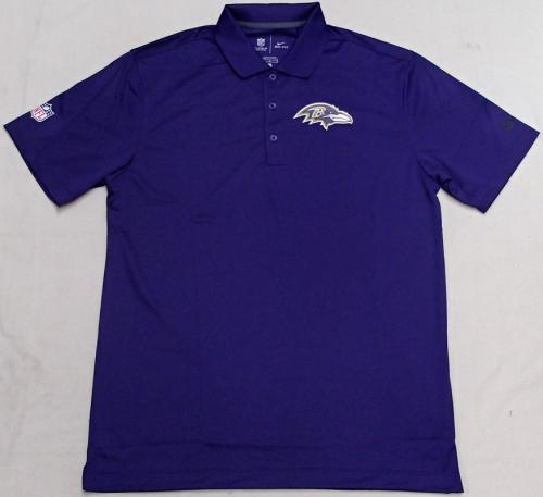 NFL NIKE ナイキ '2014 サイドライン スタッフ ポロシャツ (ドライフィット版) (紫) / Baltimore Ravens