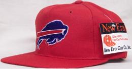バッファロー・ビルズ グッズ ニューエラ ヴィンテージ スナップバック キャップ "ベーシックロゴ"(赤) / Buffalo Bills