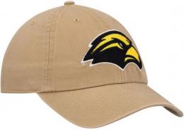 サザン ミシシッピ ゴールデン イーグルス '47BRAND ( フォーティーセブンブランド ) NCAA レガシー クリーンアップ スラウチ CAP (カーキ)/ Southern Miss Golden Eagles