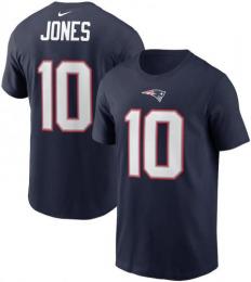 マック ジョーンズ ニューイングランド ペイトリオッツ ナイキ プレイヤーナンバー両面Tシャツ (紺)/ Mac Jones New England Patriots