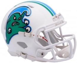 チュレーン グリーンウェーブ リデル レボリューション スピード レプリカ ミニヘルメット / Tulane Green Wave Riddell Revolution Speed Mini Helmet