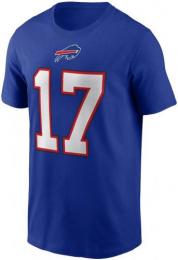 ジョシュ アレン バッファロー ビルズ ナイキ プレイヤーナンバー両面Tシャツ (青)/ Josh Allen Buffalo Bills