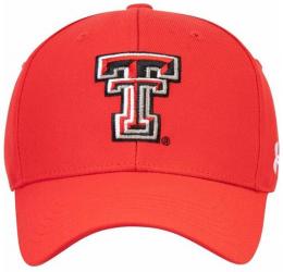 テキサステック レッド レイダース アンダーアーマー クラシック スラウチ CAP (赤)/ Texas Tech Red Raiders