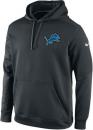 NFL グッズ NIKE ナイキ '2014 サイドライン プラット キックオフ チェーン プルオーバー パーカー(チャコールグレー)/ Detroit Lions ( デトロイト ライオンズ )