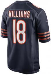 ケイレブ ウィリアムズ シカゴ ベアーズ ナイキ ゲームジャージ (紺)/ Caleb Williams Chicago Bears