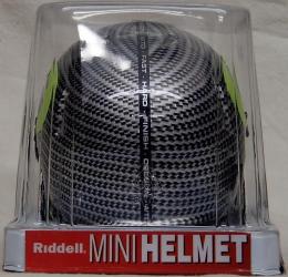オレゴン・ダックス グッズ リデル カーボン ファイバー ハイドロFX レボリューション スピード レプリカ ミニヘルメット / NCAA グッズ Oregon Ducks Riddell Carbon Fiber HydroFX Revolution Speed Mini Helmet
