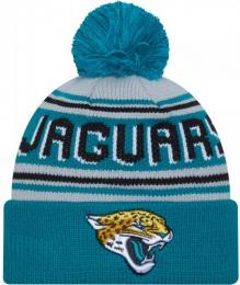 ジャクソンビル ジャガーズ ニューエラ NFL '23 チア ボンボン ニット キャップ / Jacksonville Jaguars