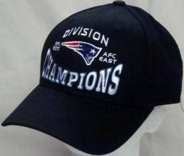 NFL グッズ 2011 AFC EAST Division Champions Official Locker Room CAP(BLACK)/New England Patriots(ニューイングランド ペイトリオッツ)