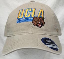 UCLA ブルーインズ トップ オブ ザ ワールド スライス スラウチ キャップ (カーキ) / UCLA Bruins