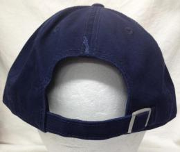 ネイビー ミッドシップメン トップ オブ ザ ワールド スライス スラウチ キャップ (紺) / Navy Midshipmen