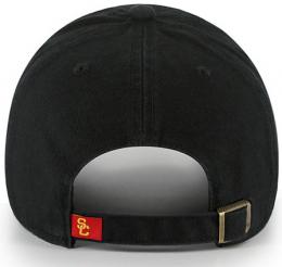USC トロージャンズ '47BRAND ( フォーティーセブンブランド ) NCAA レガシー クリーンアップ スラウチ CAP (黒)/ USC Trojans
