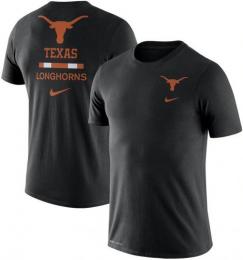 テキサス ロングホーンズ グッズ ナイキ '21 DNA コットンドライフィット両面Tシャツ (黒)/ Texas Longhorns
