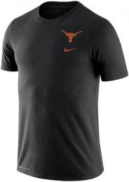 テキサス ロングホーンズ グッズ ナイキ '21 DNA コットンドライフィット両面Tシャツ (黒)/ Texas Longhorns