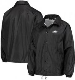 フィラデルフィア イーグルス ダンブルック コーチジャケット (黒)/ Philadelphia Eagles