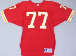 カンザスシティ チーフス グッズ ラッセル 90's ヴィンテージ オーセンティックジャージ#77(赤)/ Kansas City Chiefs