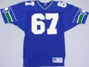 シアトル シーホークス グッズ ラッセル 90's ヴィンテージ オーセンティックジャージ#67(青)/ Seattle Seahawks　Compton 1980 N.W.A. Eazy-E