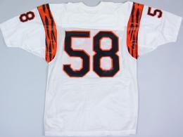 シンシナティ・ベンガルズ グッズ チャンピオン 80's-90's ヴィンテージ オーセンティックジャージ(白)#58 / Cincinnati Bengals