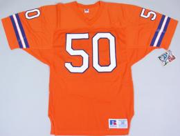 デンバー ブロンコス グッズ ラッセル 80's-90's ヴィンテージ オーセンティックジャージ(オレンジ)#50/ Denver Broncos