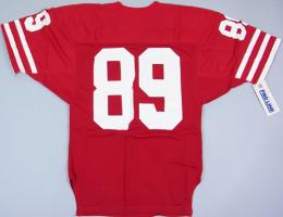 サンフランシスコ・フォーティーナイナース グッズ ラッセル 80's-90's ヴィンテージ オーセンティックジャージ(赤)#89 / San Francisco 49ers