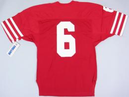 サンフランシスコ・フォーティーナイナース グッズ ラッセル 80's-90's ヴィンテージ オーセンティックジャージ(赤)#6 / San Francisco 49ers