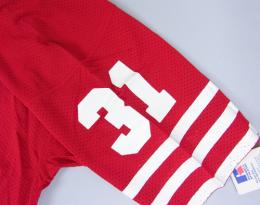 サンフランシスコ・フォーティーナイナース グッズ ラッセル 80's-90's ヴィンテージ オーセンティックジャージ(赤)#31 / San Francisco 49ers