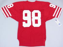 サンフランシスコ・フォーティーナイナース グッズ ラッセル 80's-90's ヴィンテージ オーセンティックジャージ(赤)#98 / San Francisco 49ers