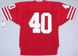 サンフランシスコ・フォーティーナイナース グッズ ラッセル 80's-90's ヴィンテージ オーセンティックジャージ(赤)#40 / San Francisco 49ers