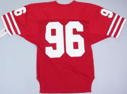 サンフランシスコ・フォーティーナイナース グッズ ラッセル 80's-90's ヴィンテージ オーセンティックジャージ(赤)#96 / San Francisco 49ers