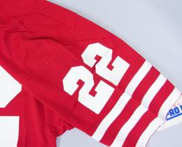 サンフランシスコ・フォーティーナイナース グッズ ラッセル 80's-90's ヴィンテージ オーセンティックジャージ(赤)#22 / San Francisco 49ers