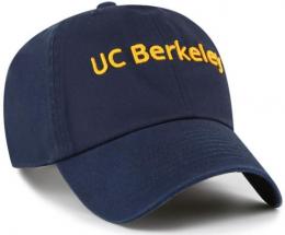 カリフォルニア・ゴールデンベアーズ '47BRAND ( フォーティーセブンブランド ) NCAA レガシー クリーンアップ スラウチ CAP (紺)※スクリプト版 / California Golden Bears ( Cal )