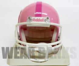 ピッツバーグ・スティーラーズ グッズ リデル ピンクリボン版 VSR4 レプリカ ミニヘルメット/ NFL グッズ Pittsburgh Steelers Pink ribbon VSR4 Mini Football Helmet