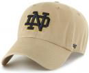 ノートルダム ファイティング アイリッシュ '47BRAND ( フォーティーセブンブランド ) NCAA レガシー クリーンアップ スラウチ CAP (カーキ)/ Notre Dame Fighting Irish