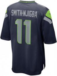 ジャクソン・スミス-インジグバ シアトル シーホークス ナイキ ゲームジャージ (紺)/ Jaxon Smith-Njigba Seattle Seahawks
