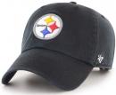 ピッツバーグ スティーラーズ '47BRAND ( フォーティーセブンブランド ) NFL レガシー クリーンアップ スラウチ CAP (黒)/ Pittsburgh Steelers